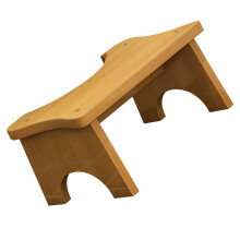 2Pièces Pieds En Bois Compact Antidérapant Pour