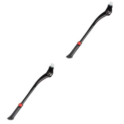 2Pièces Support Aluminium Durable Noire 2
