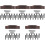 5Ensembles Ponts Et Chevilles Pour Guitare Acoustique 5