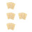 20Pièces Crackers Simulés Beau Beige PVC Pour Décor Maison Et Étalage 5