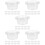 500Pièces Coupes Portion Transparentes À Usage Unique Couvercles 10