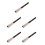 5Pièces Torches Feu Performantes En Bois Coloré Pour Danse Et 7