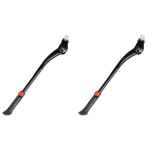 2Pièces Support Aluminium Durable Noire 1