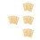 20Pièces Crackers Simulés Beau Beige PVC Pour Décor Maison Et Étalage 4