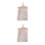 2Pièces Chaise Suspendue Beige Coton Avec Bâtons En Bois 8