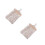 2Pièces Chaise Suspendue Beige Coton Avec Bâtons En Bois 3