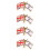 4Pièces Broches Métal Zinc Multi-Couleurs Décoratives 10