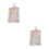 2Pièces Chaise Suspendue Beige Coton Avec Bâtons En Bois 5
