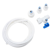 3Sets Ijsmaker Waterleiding Koppelstuk Kit Wit, Milieuvriendelijk Pe