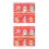 72Pièces Enveloppes Rouges Pour Printemps 7