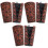 6Pièces Brassards Médiévaux Gravés PU Clair Pour Costume 3