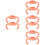 8Pièces Poignées Bébé En Silicone Rose Pour 8