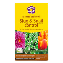 Flower Power Richard Jackson Organic Slug & Snail Control Pellets, Natural Metaldehyde-Free Formula with Iron Phosphate, Plant Safe Treatment for Gar