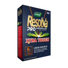 Resolva 20300520 Pro Weed Killer Liquid Sachets Xtra Tough 6 x 100ml,