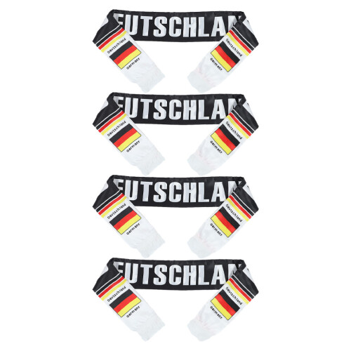 16Pièces Écharpe Football Tricotée Multiusage Pour Supporteurs 1