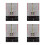 4St Mini Vliegtuig Display Standaard Multi Kleur Voor 5
