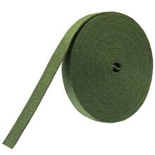 kuou 20mm Garden Tree Ties Straps, 32.8 FT/10 M Green Heavy Duty Nylon Strap Plant Ties for Large Plant, Grafting and Straightening, Luggage Cargo St