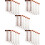 Waterproof Eyebrow Stickers Brown Simulation Makeup Eyebrow Kit 9