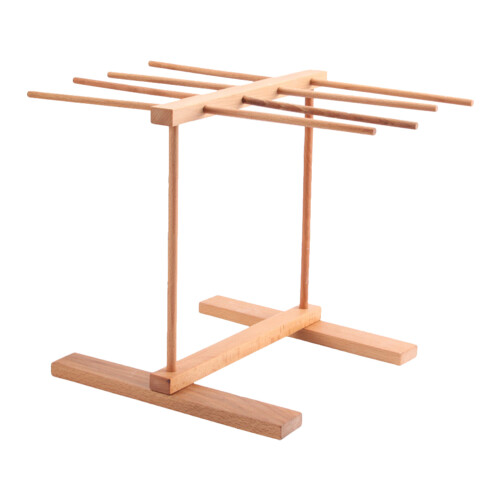 5Pièces Porte-Pâtes En Bois Orange Réutilisable Séchage À 1
