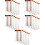 Waterproof Eyebrow Stickers Brown Simulation Makeup Eyebrow Kit 8
