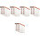 Waterproof Eyebrow Stickers Brown Simulation Makeup Eyebrow Kit 5