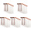 Waterproof Eyebrow Stickers Brown Simulation Makeup Eyebrow Kit 3