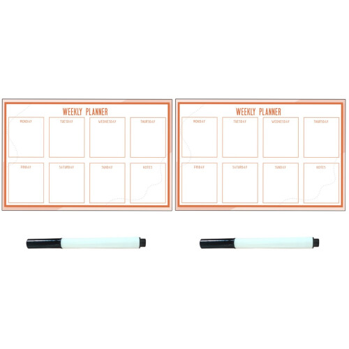 2Ensembles Tableau Effaçable PVC Murale 2