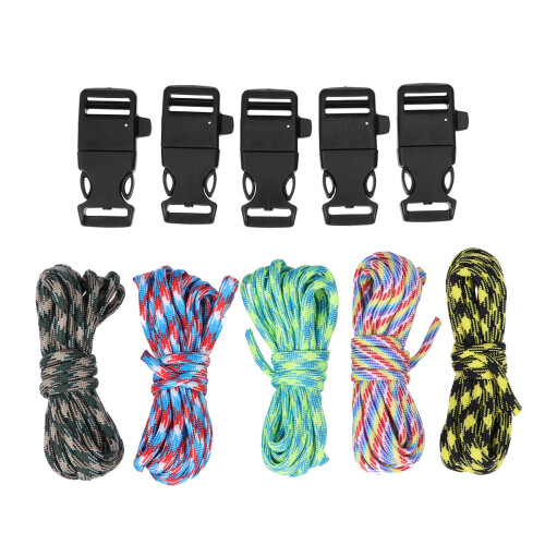 30Pièces Boucles Sifflet Pour Camping Multifonction