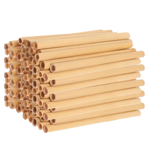 200Pièces Tubes D'abeilles En Naturel Durables Pour 1
