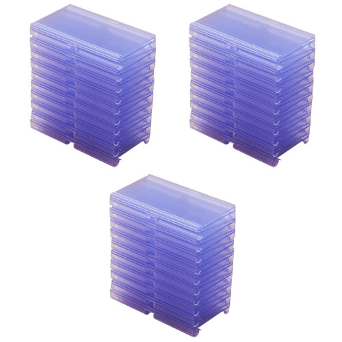 60Pièces Étiquettes Prix Plastique Transparentes Multi Usage 2
