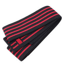 2Pcs Red Weightlifting Knee Wraps Elastic Fitness Kneeband Straps Pads