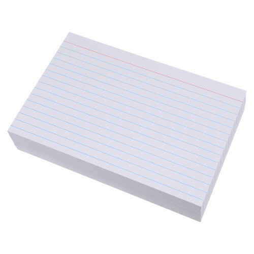 400Pcs Large Ruled Note Cards Multi Color Portable Study Flashcards 2