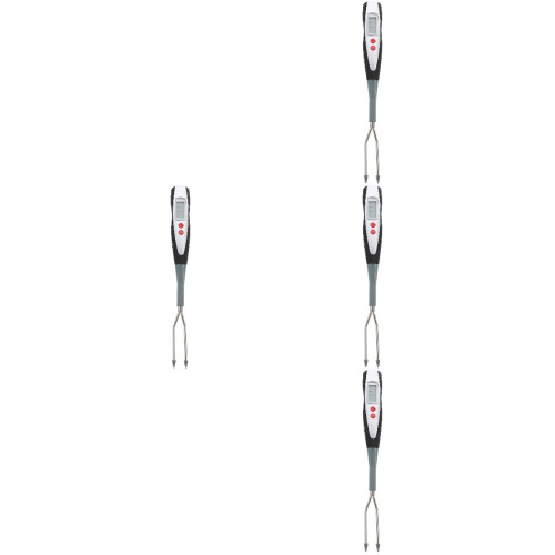 4 Pcs Bbq Fork Temperature Display Meat Barbecue Thermometer Cooking 2