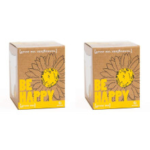Gift Republic GR130004 Grow Me Be Happy, 7.0 cm*9.0 cm*8.5 cm (Pack of 2)