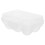 5Pcs Transparent Plastic Egg Holder Portable Storage Box for Camping 2