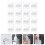 48Pcs Clear Adhesive Wall Hooks Multipurpose Bathroom and Kitchen Rack 10