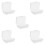 5Pcs Transparent Plastic Egg Holder Portable Storage Box for Camping 9