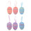 24Pcs Easter Egg Hanging Ornaments Foam Decor for Festival 3