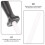 4Pcs Convenient Household Scissor Sharpener Tool for Daily Use 9