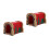 2St DIY Tunnel Voor Kinderen Spoor Accessoires Set 7