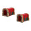 2St DIY Tunnel Voor Kinderen Spoor Accessoires Set 4