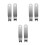 6Pcs Silver Metal Mini Gear Puller for Propeller Quick Removal Tool 4