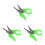 3Pcs Mini Wire Stripper Green Compact Electrical Cable Stripping Tool 6