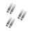 6Pcs Silver Metal Mini Gear Puller for Propeller Quick Removal Tool 9
