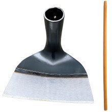 WY8 Heavy-Duty Garden Hoe Steel Hoe Head with 1.2m Handle, Durable Weeding, Digging & Cultivating Tool for Gardening, Farming, Landscaping & Soil Pre