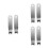 6Pcs Silver Metal Mini Gear Puller for Propeller Quick Removal Tool 6