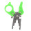 3Pcs Mini Wire Stripper Green Compact Electrical Cable Stripping Tool 3