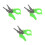 3Pcs Mini Wire Stripper Green Compact Electrical Cable Stripping Tool 8