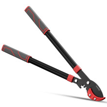 JiveSnip Loppers for Gardening Heavy Duty,Branch Cutter with Gear Structure, SK5 Blades with Teflon Coating, Aluminum Alloy Handles