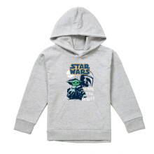 (12-13 Years, Athletic) Star Wars Childrens/Kids Swipe Grogu Heather Pullover Hoodie